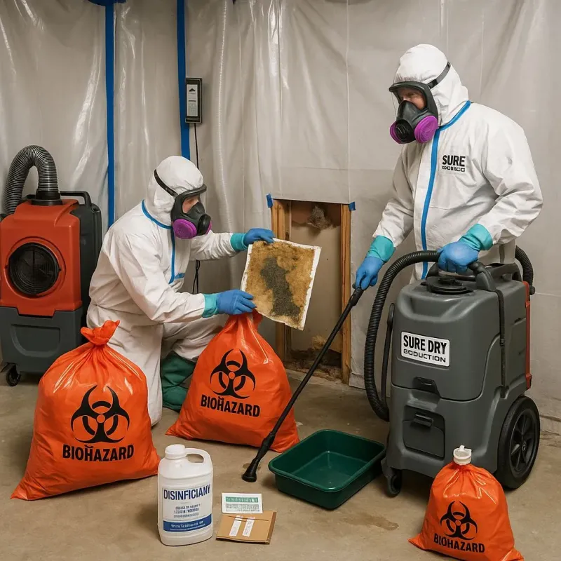 Contaminated Water Handling Protocols process in Bainbridge, OH